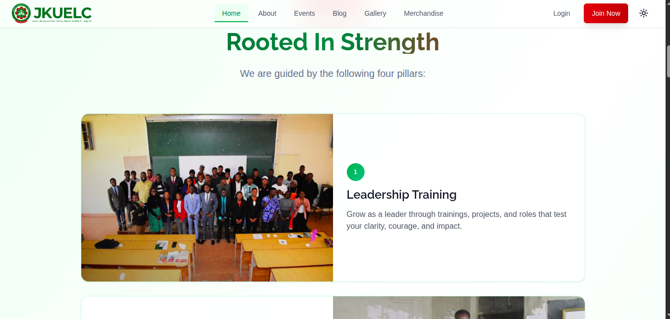 JKUELC Connect Hub Platform Preview