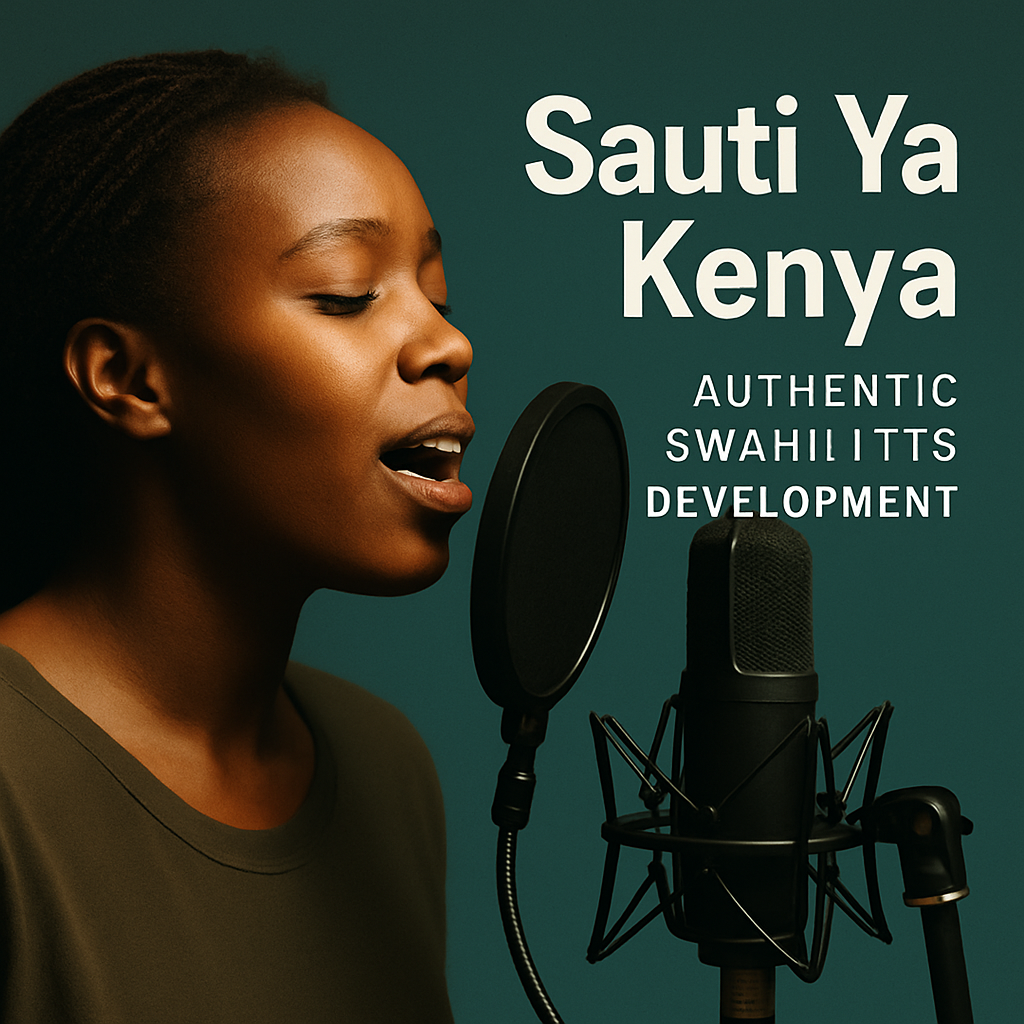 Sauti Ya Kenya Swahili TTS Project
