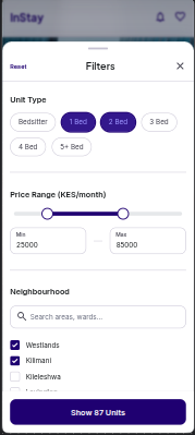 Mobile App representation